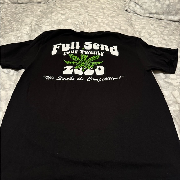 Full Send Nelk Boys 420 Tee. Black. Size L. GUC - Picture 8 of 11